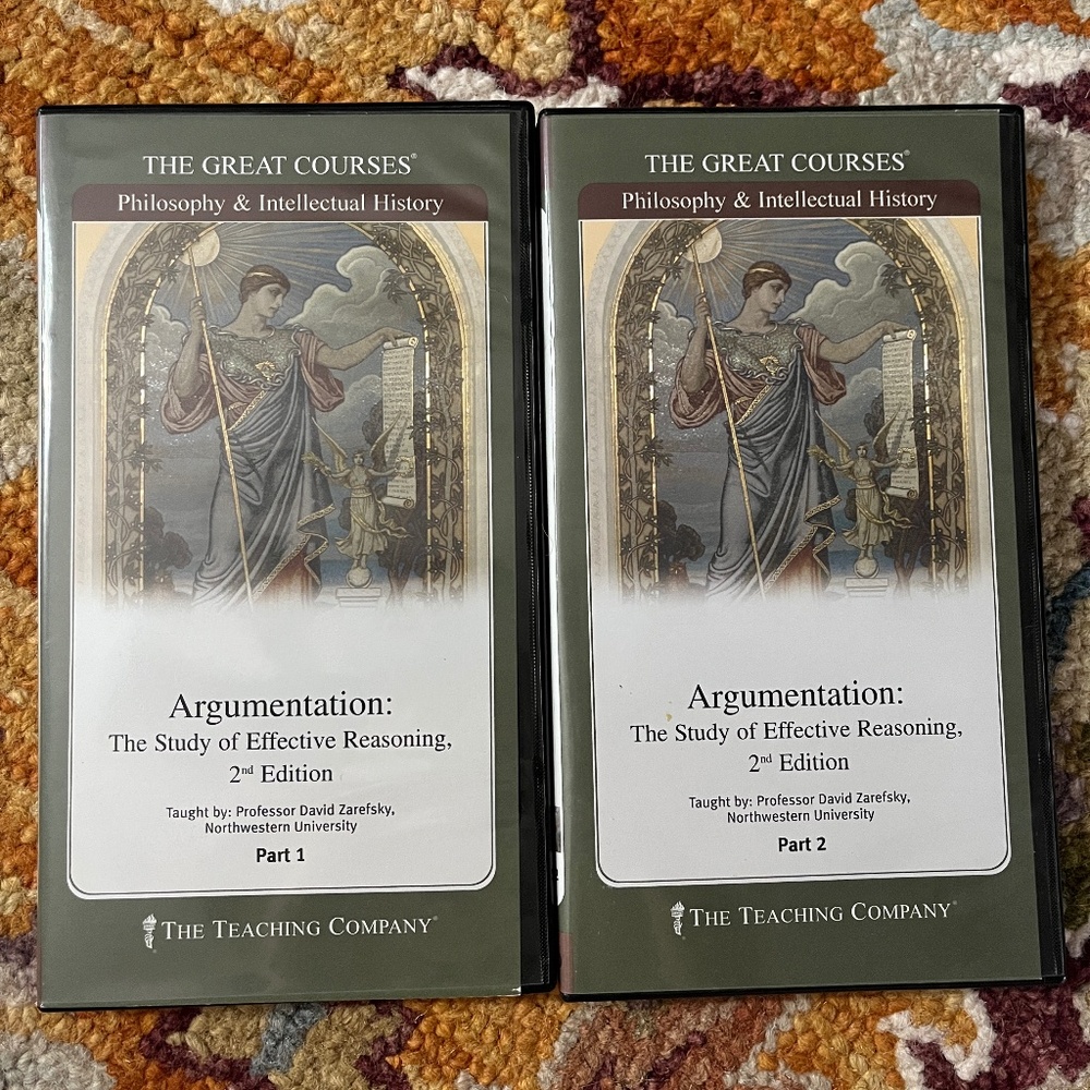 Argumentation - Great Courses DVDs